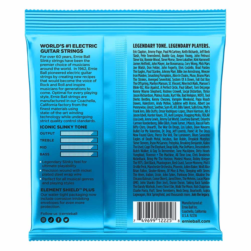 Ernie Ball Extra Slinky Nickel Wound Electric Guitar Strings 8-38 Gauge-accessories-Ernie Ball-Hermes Music